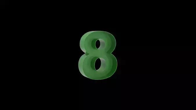 number 8 - flower box