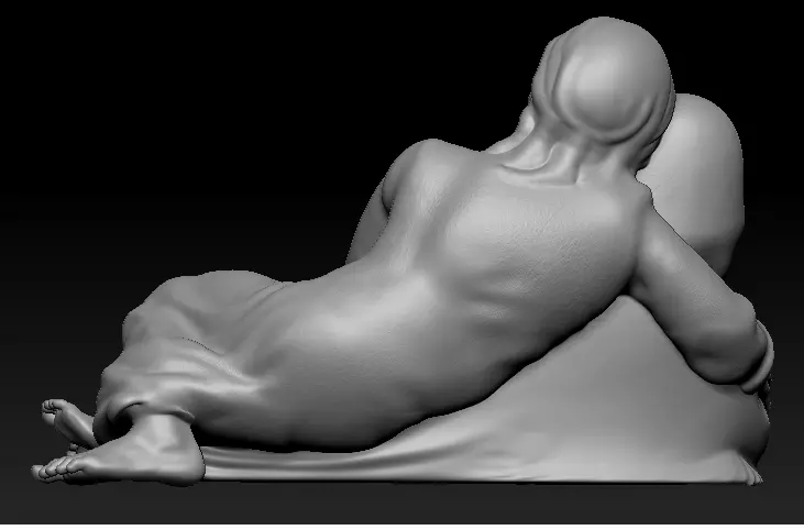 Holy Family Nativity 3D print model_2