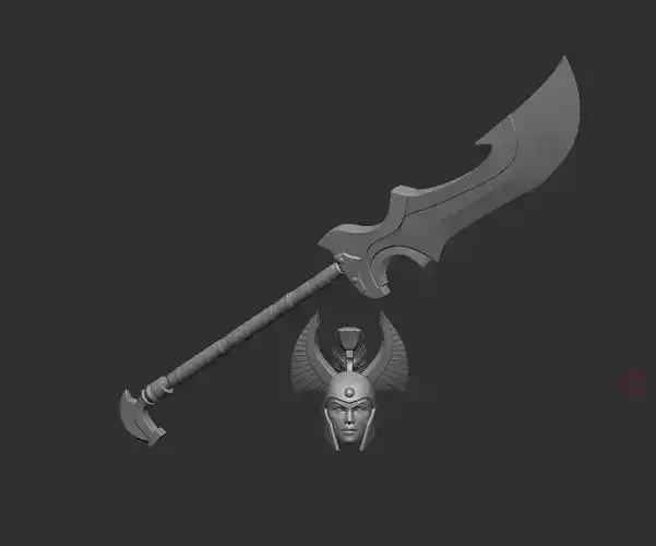 Legion Commander Headsculpt for Action Figures