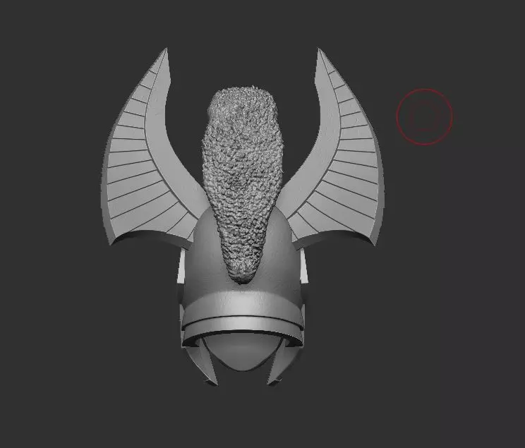 Legion Commander Headsculpt for Action Figures 3D print model_4