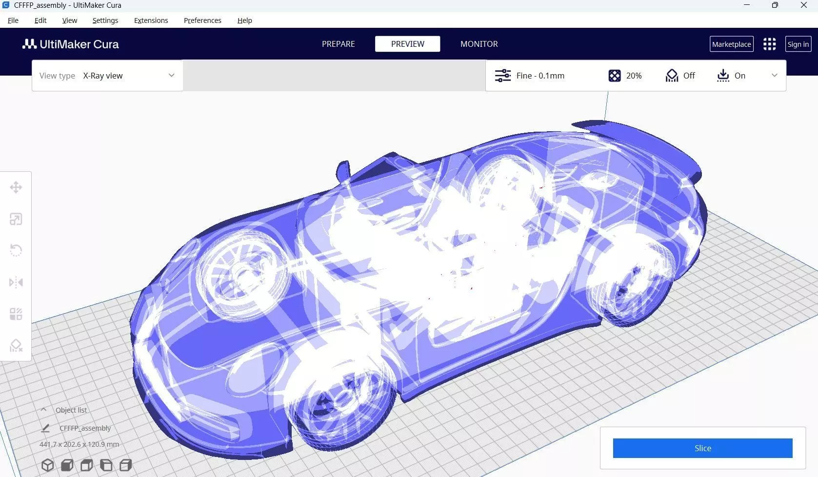 3D Printable Porsche 911 Turbo Convertible 3D print model_3