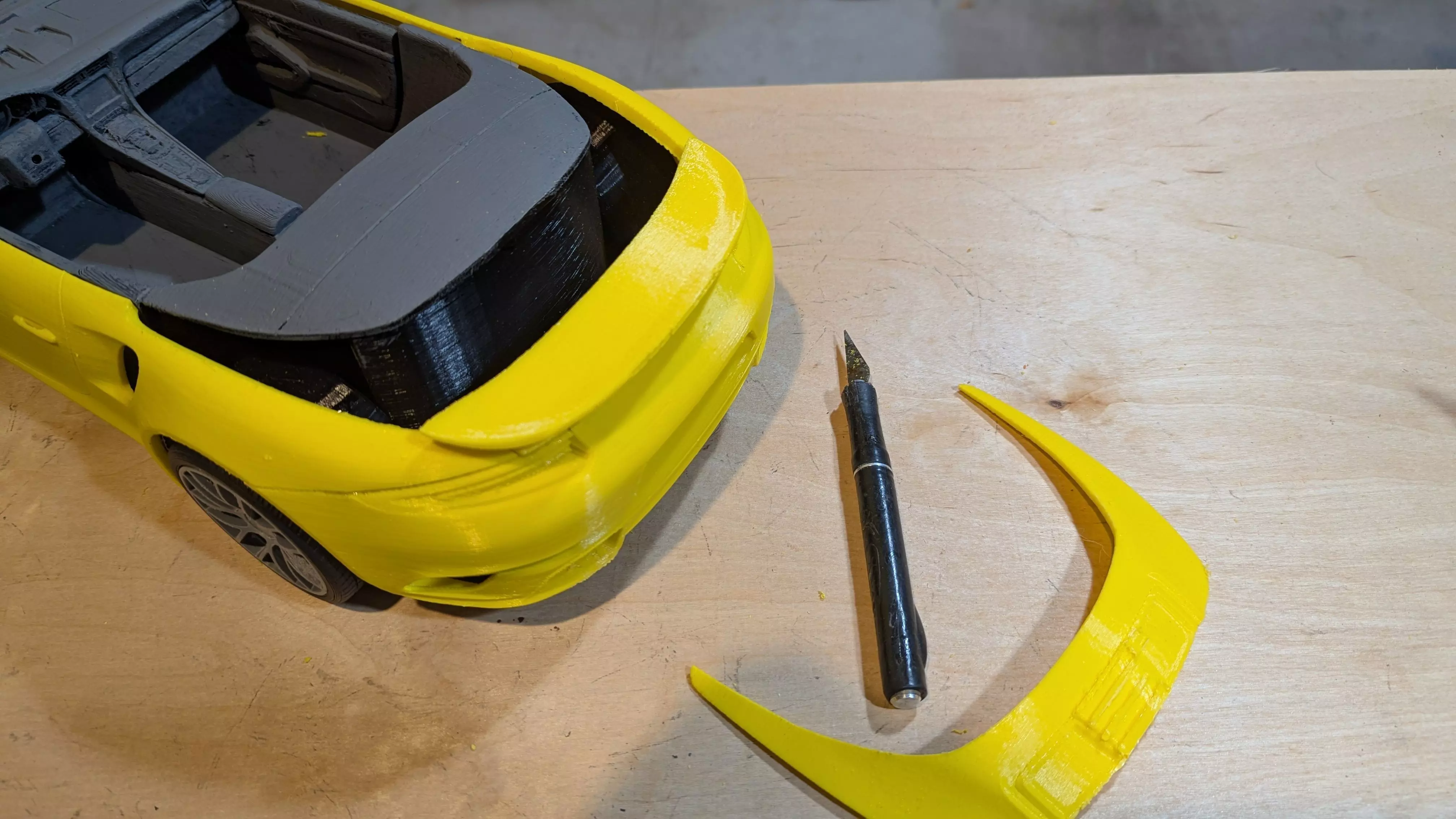 3D Printable Porsche 911 Turbo Convertible 3D print model_11