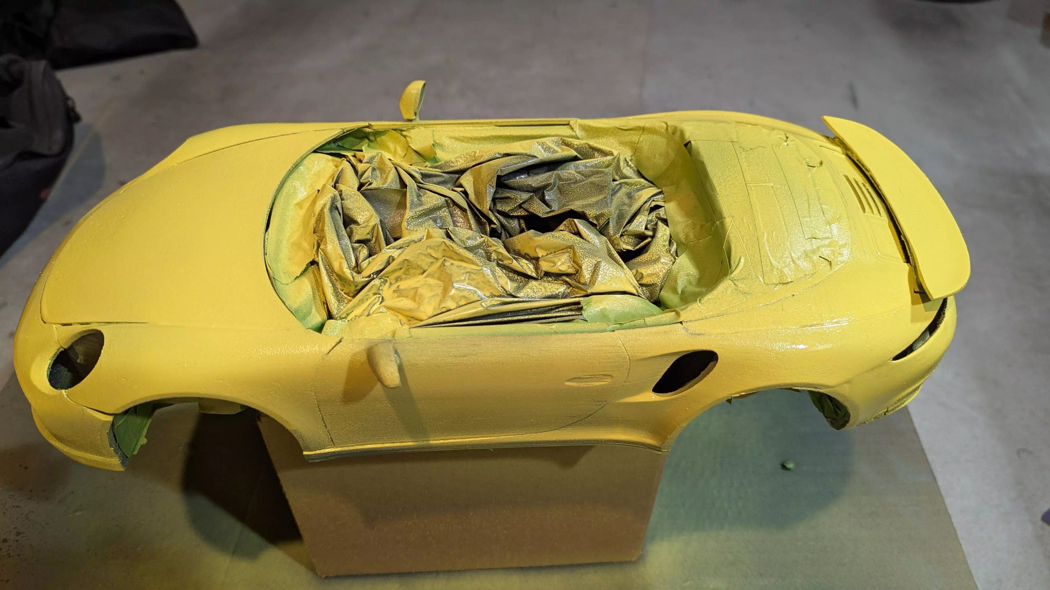3D Printable Porsche 911 Turbo Convertible 3D print model_12