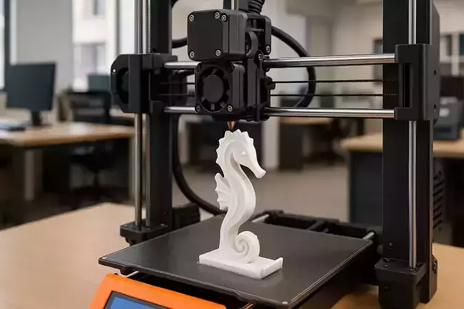 Seahorse Statue 3D Printable