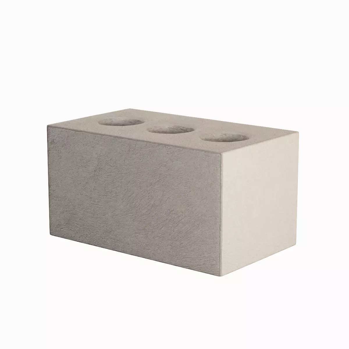 Concrete Brick 05 Low-poly 3D model_1