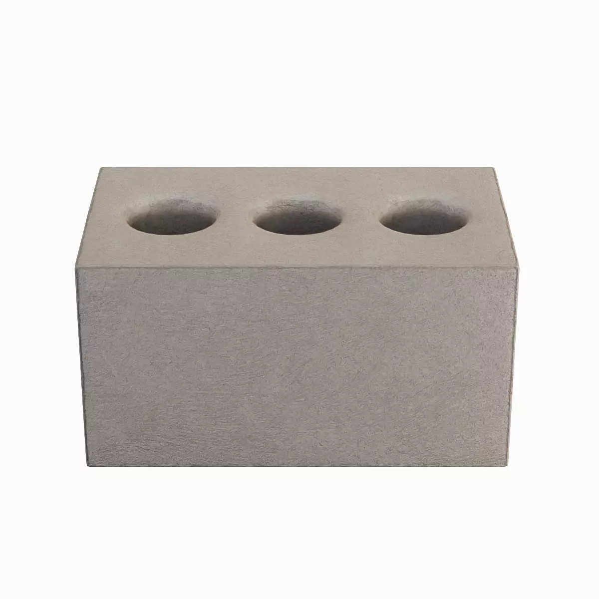 Concrete Brick 05 Low-poly 3D model_4