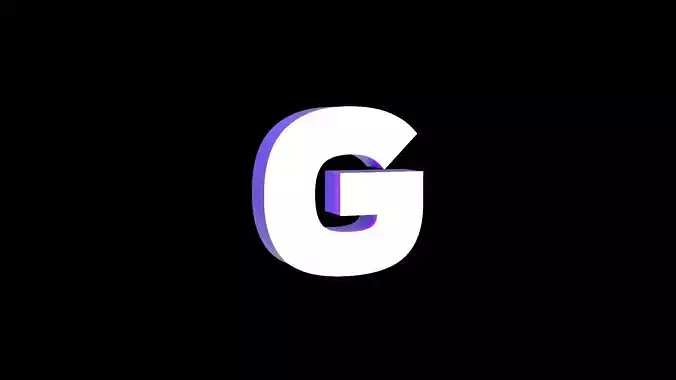 Led Light Sign letter G