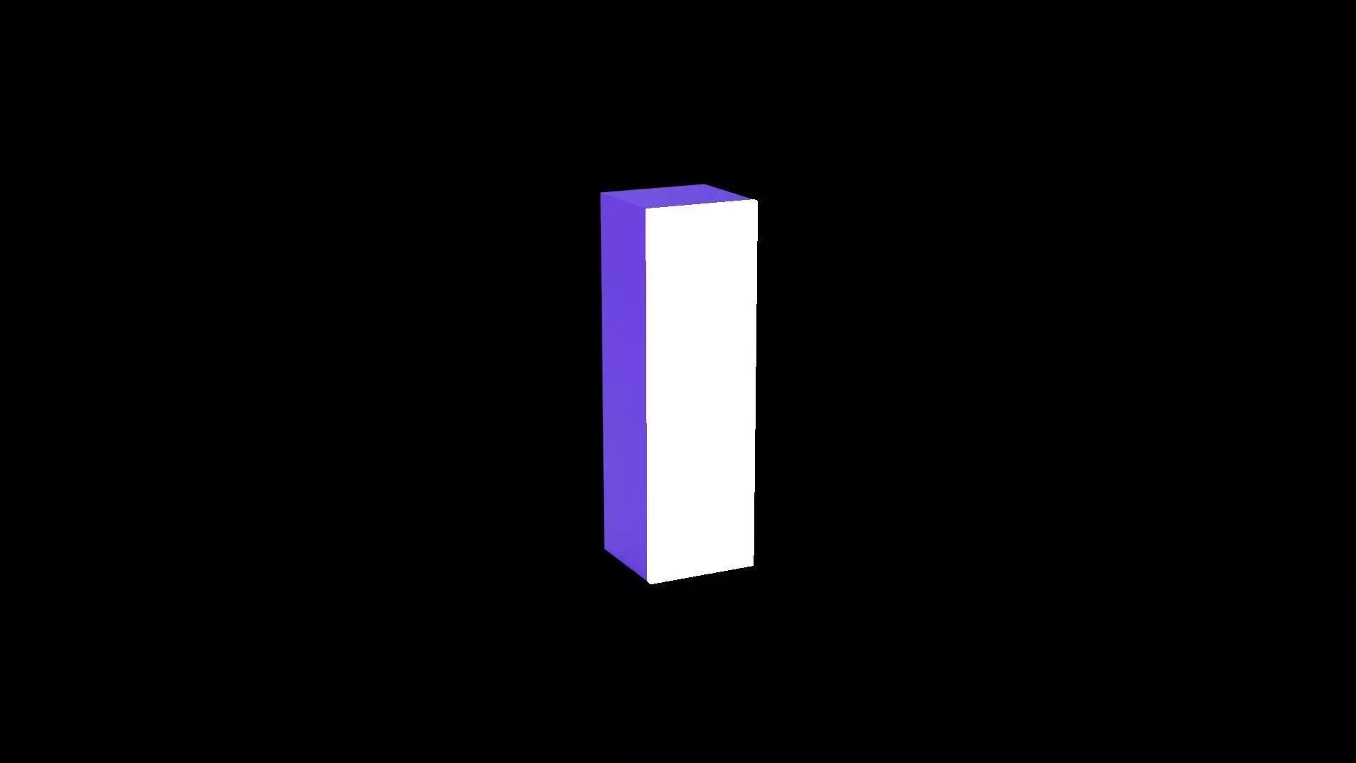 Led Light Sign letter I 3D print model