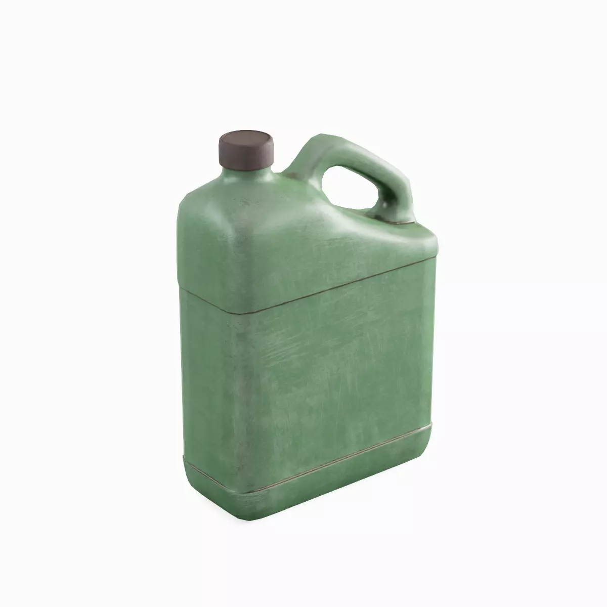 Plastic Jerrycan 06 Low-poly 3D model_0