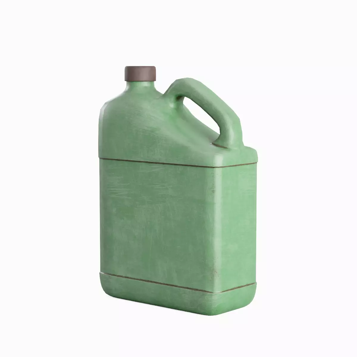 Plastic Jerrycan 06 Low-poly 3D model_1