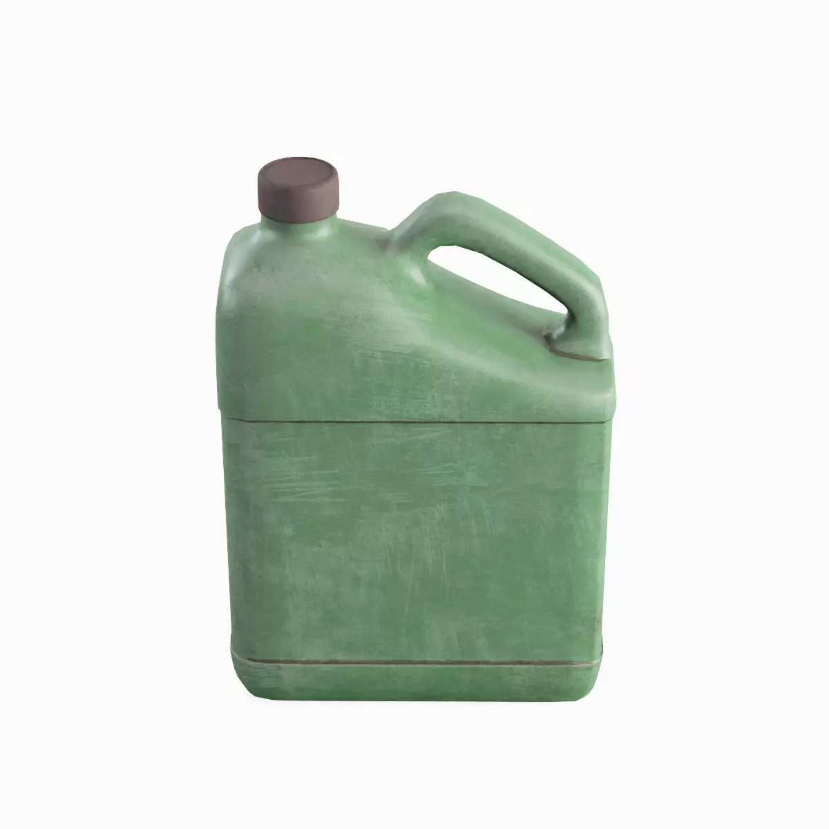 Plastic Jerrycan 06 Low-poly 3D model_5