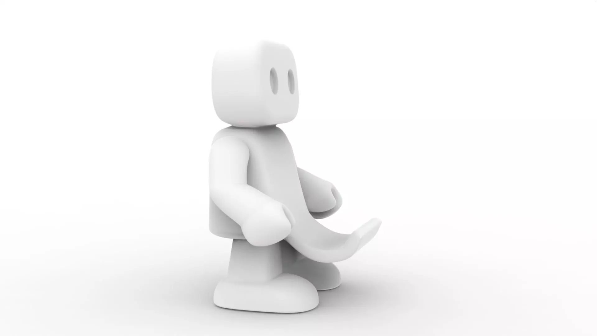 Robot Toy 3D Printable 3D print model_5