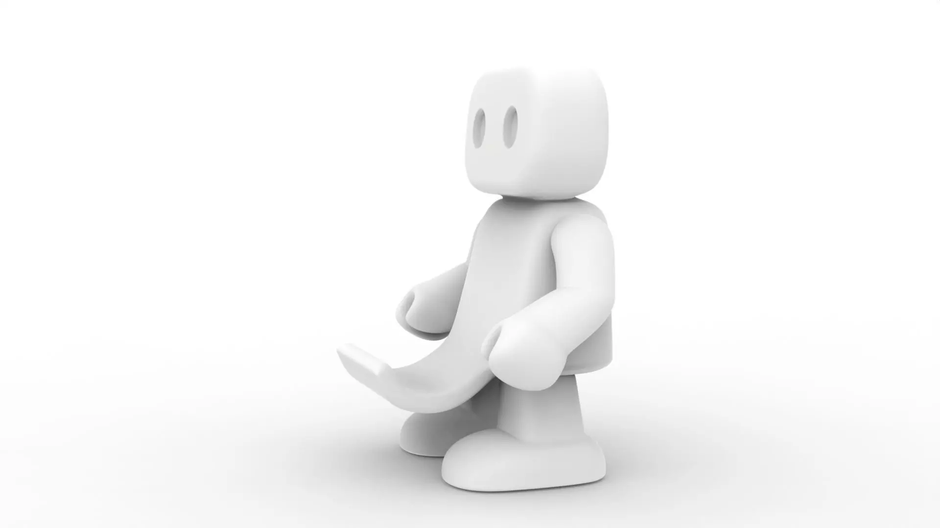 Robot Toy 3D Printable 3D print model_2