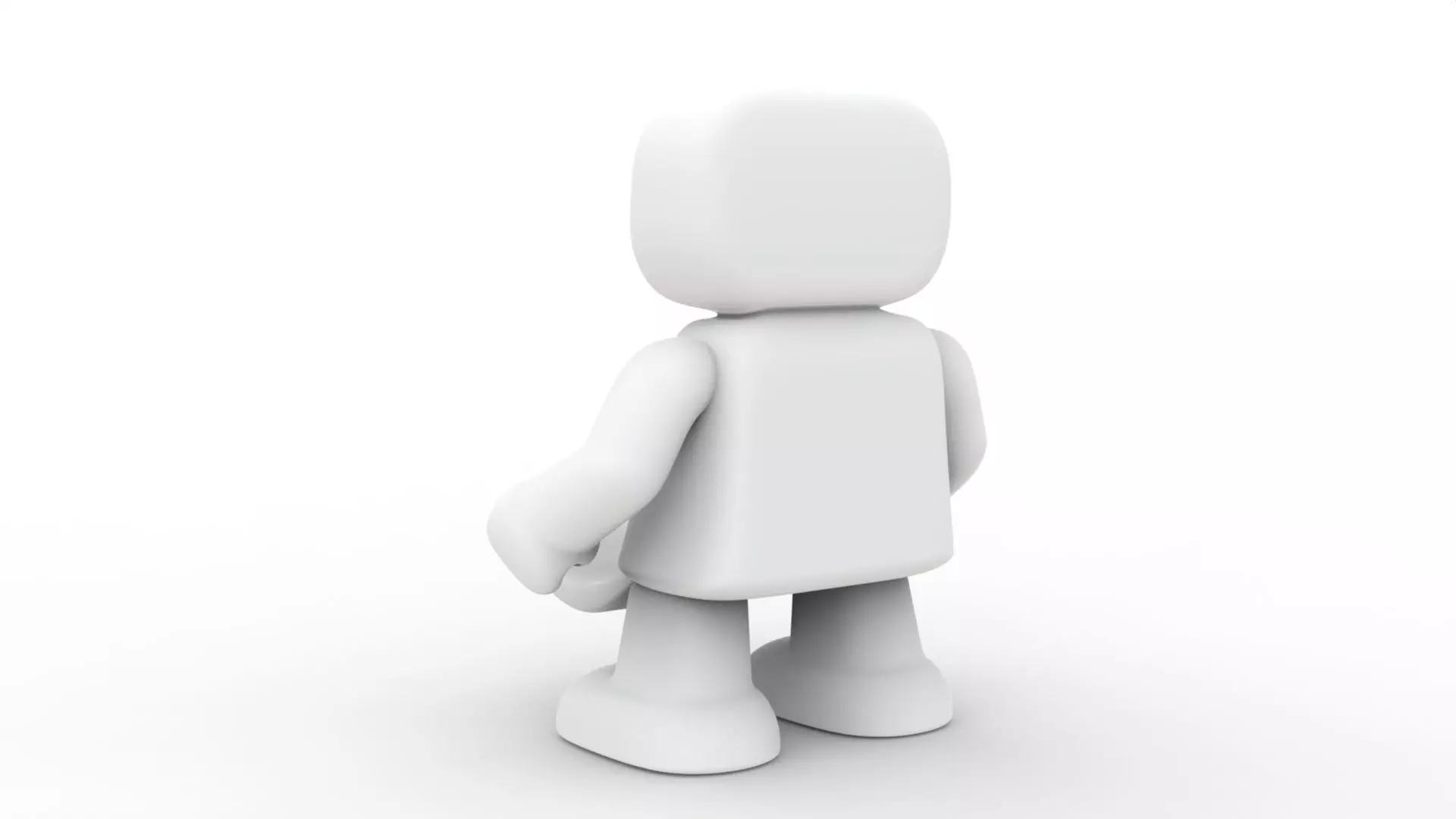 Robot Toy 3D Printable 3D print model_3