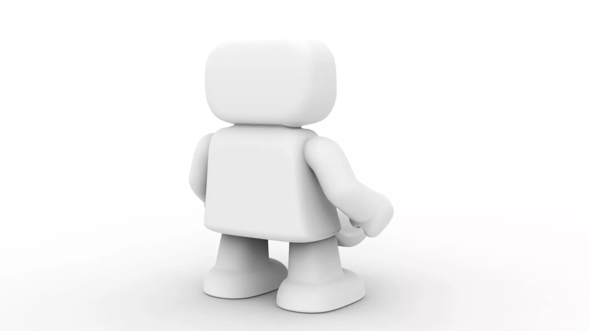 Robot Toy 3D Printable 3D print model_4