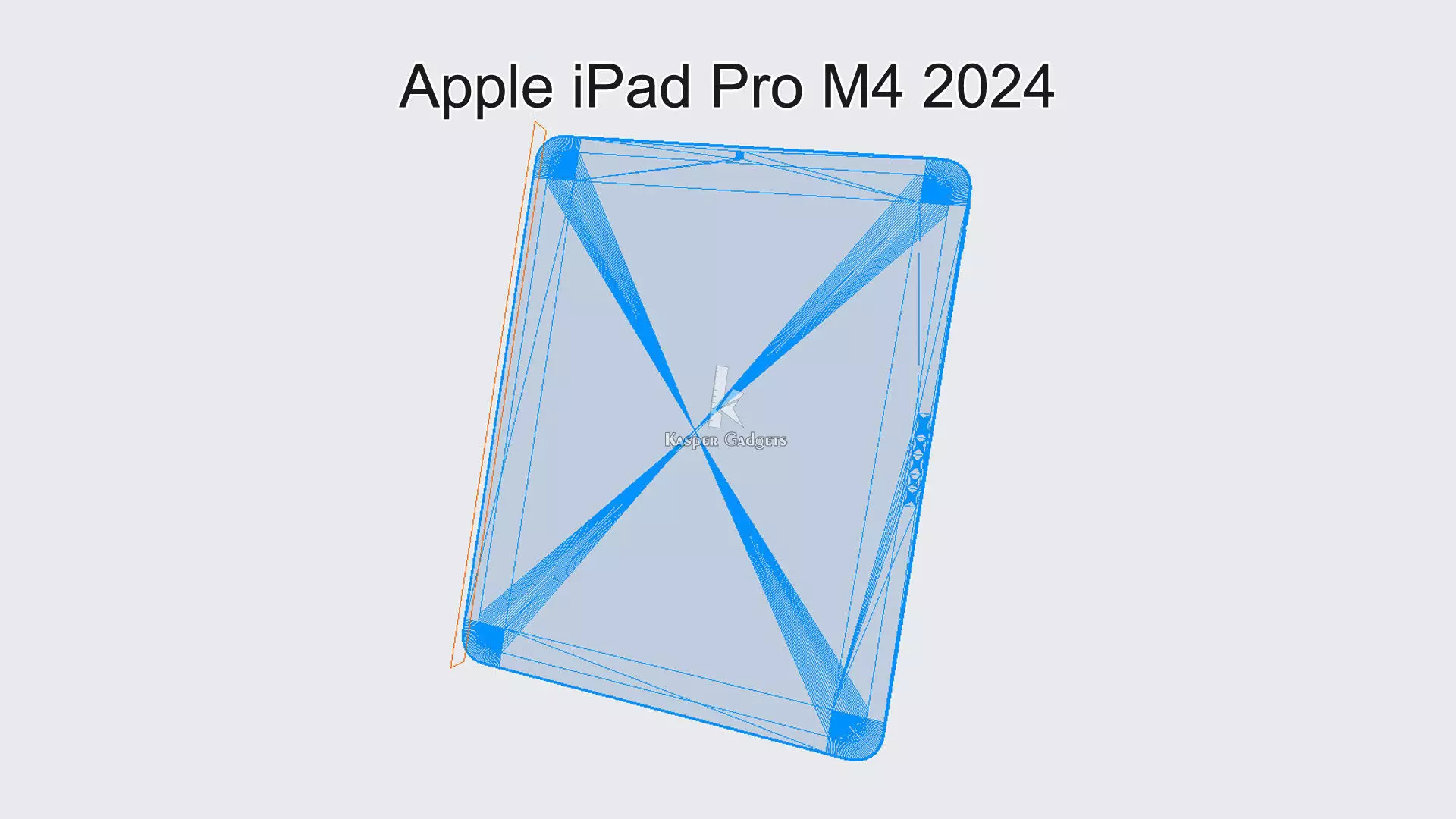 Apple iPad Pro M4 2024 3D print model_7