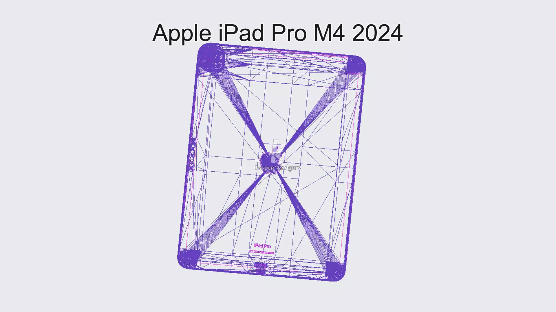 Apple iPad Pro M4 2024 3D print model_10