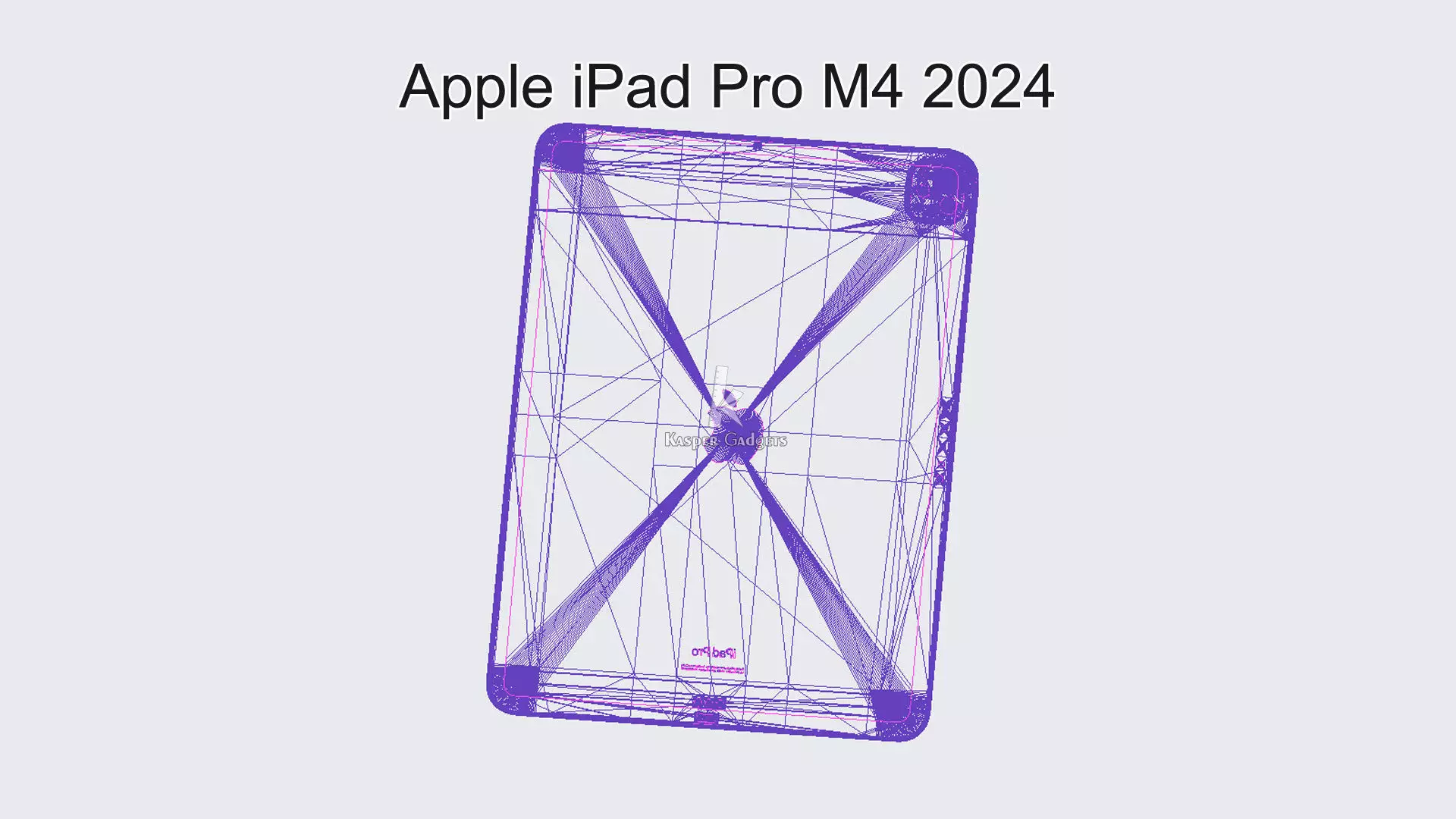 Apple iPad Pro M4 2024 3D print model_9