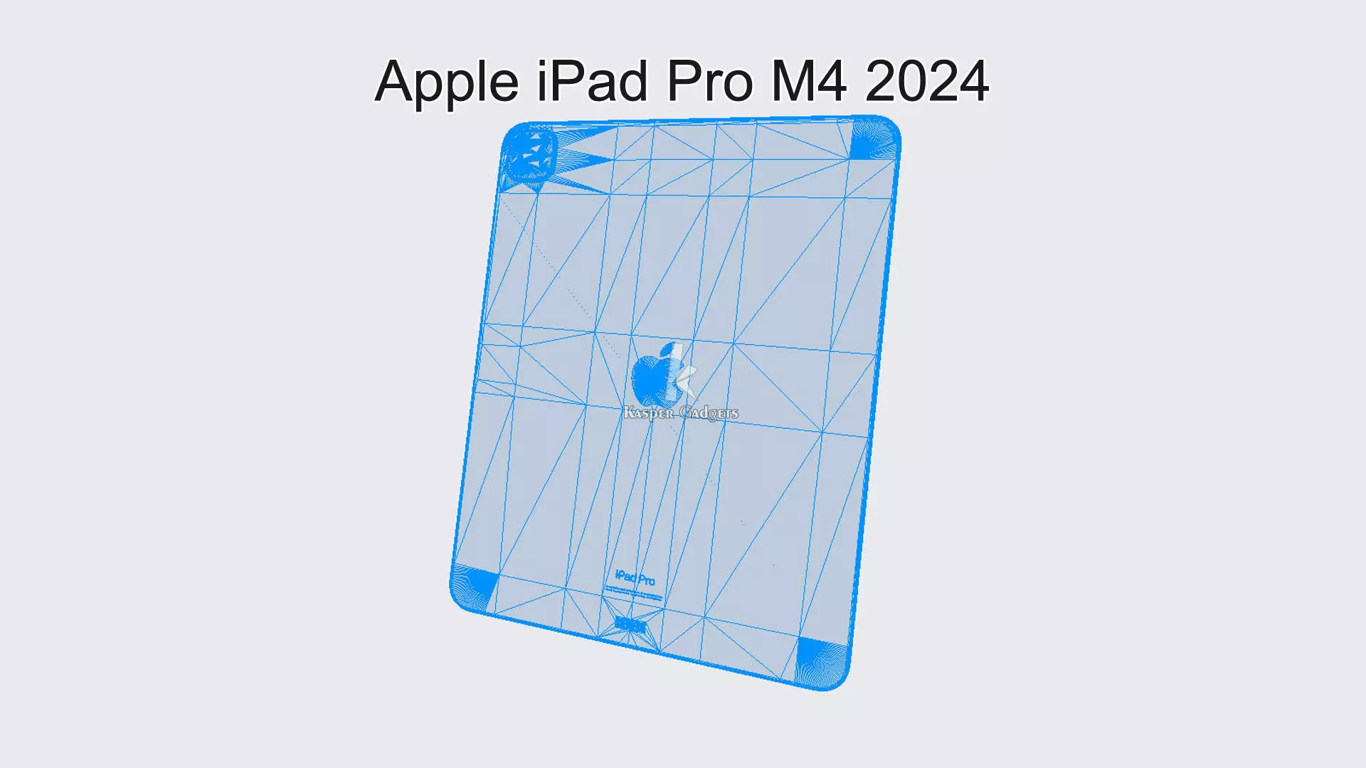 Apple iPad Pro M4 2024 3D print model_8