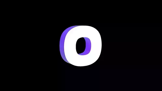 Led Light Sign letter O