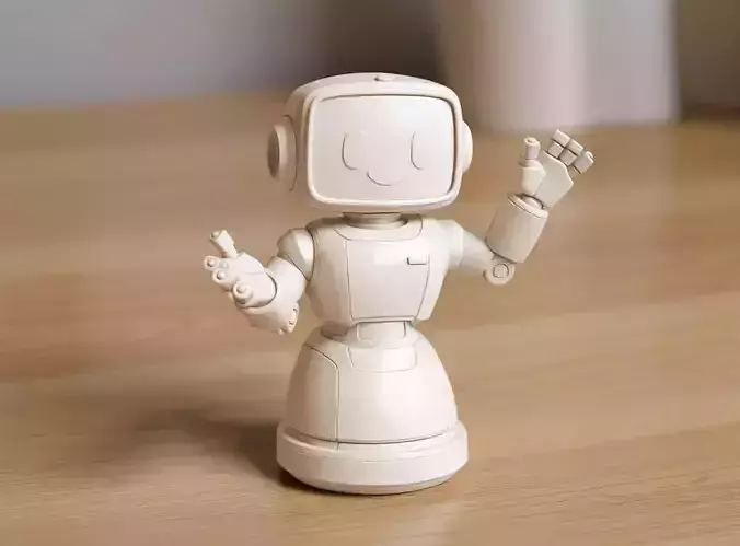Friendly Robot 3D Printable