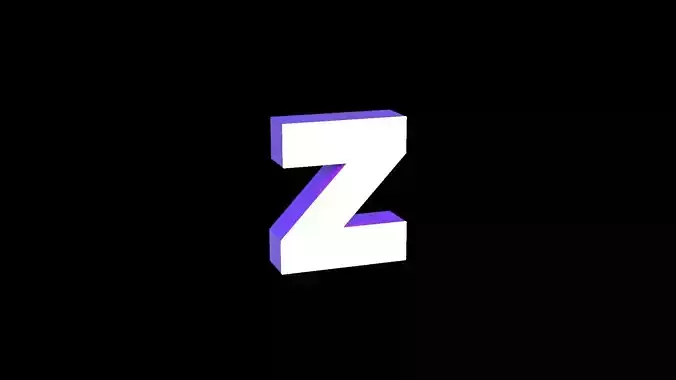 Led Light Sign letter Z