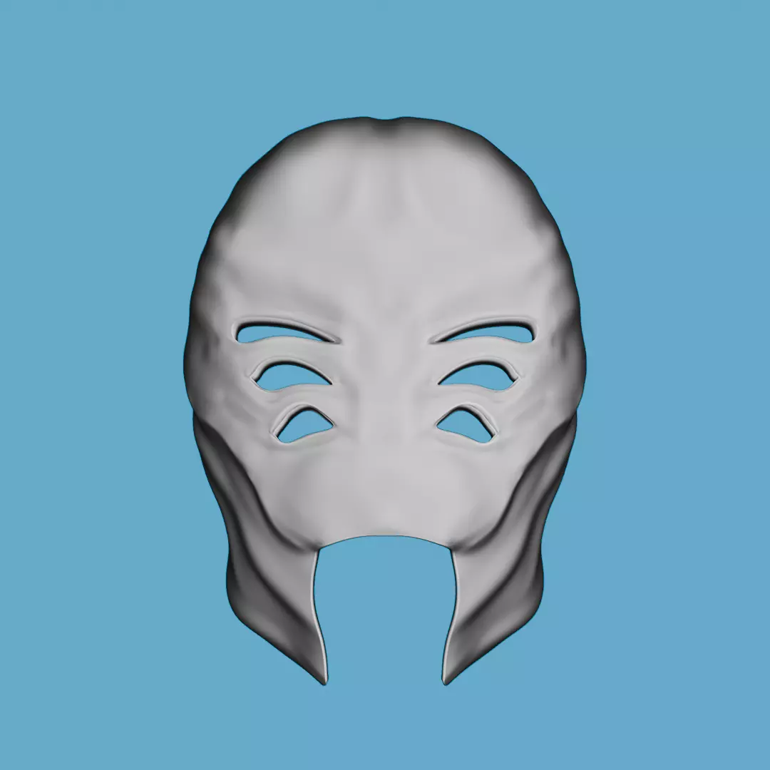 Vessel 2020 Mask Live Version 3D print model_4