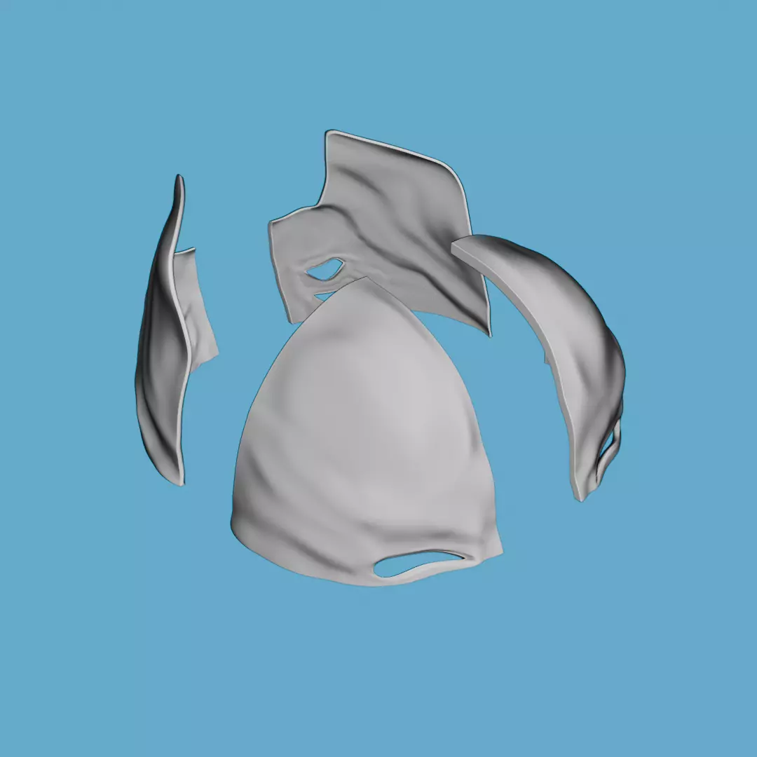 Vessel 2020 Mask Live Version 3D print model_7
