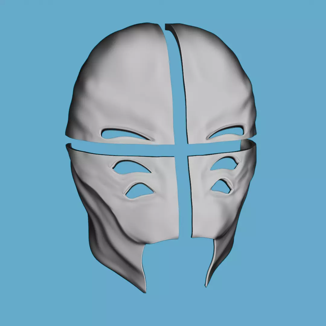 Vessel 2020 Mask Live Version 3D print model_6