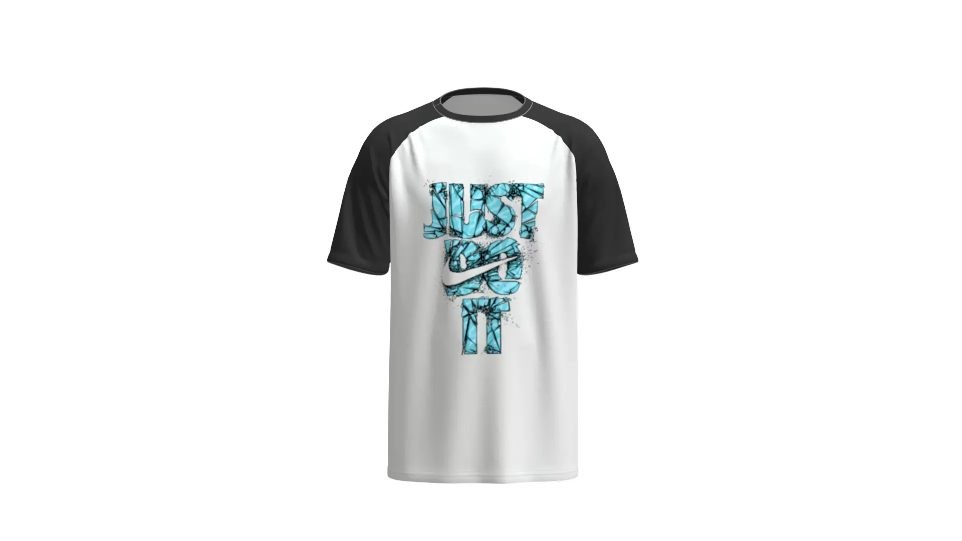 T-Shirt 3D Model - Realistic Casual Wear for Fashion Low-poly 3D model_1