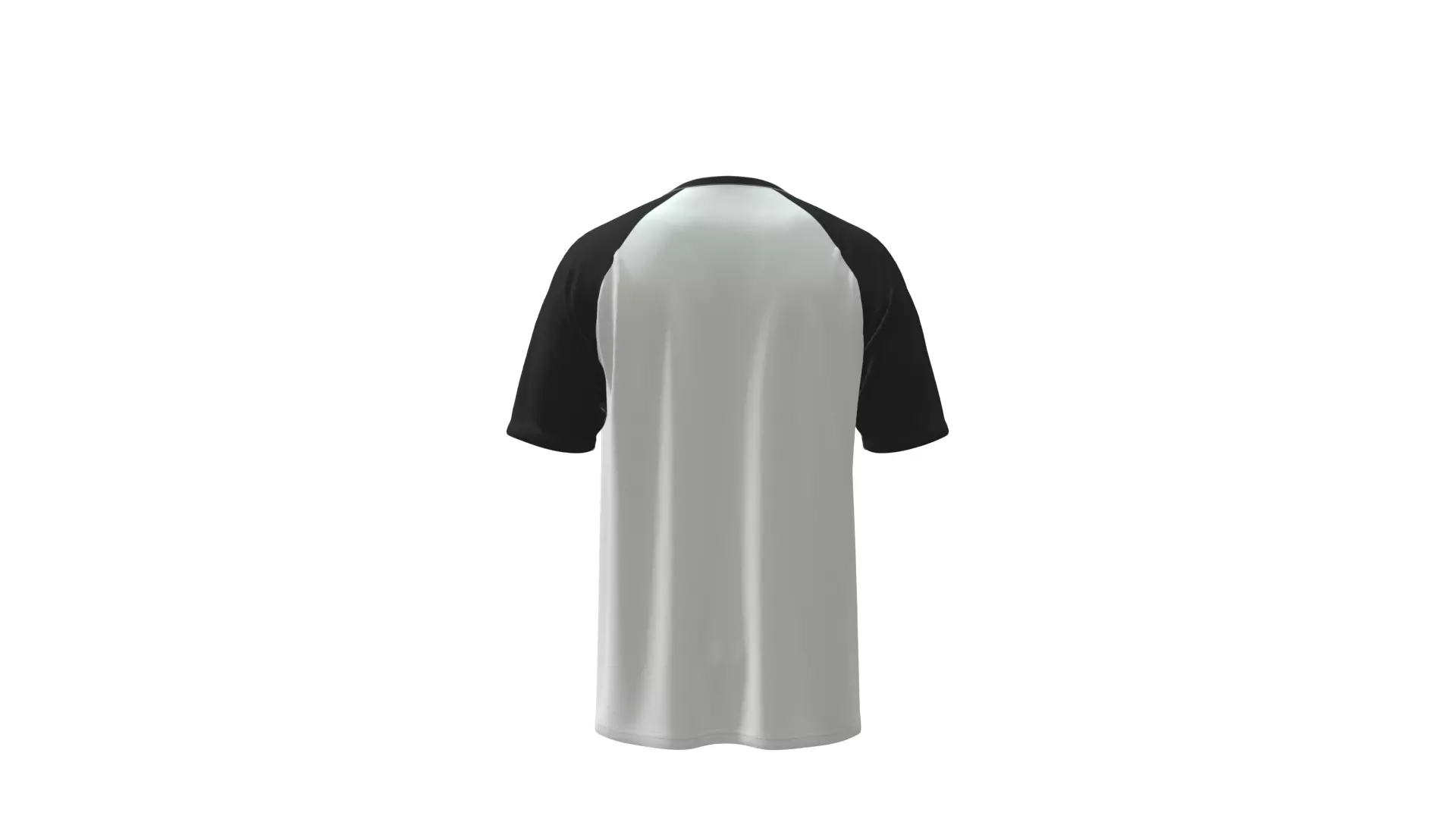 T-Shirt 3D Model - Realistic Casual Wear for Fashion Low-poly 3D model_4