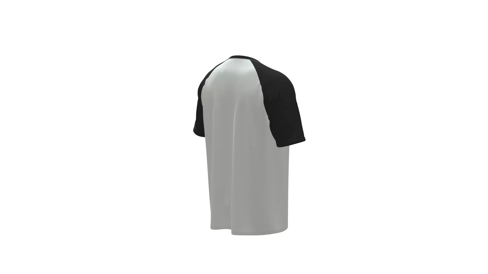 T-Shirt 3D Model - Realistic Casual Wear for Fashion Low-poly 3D model_5