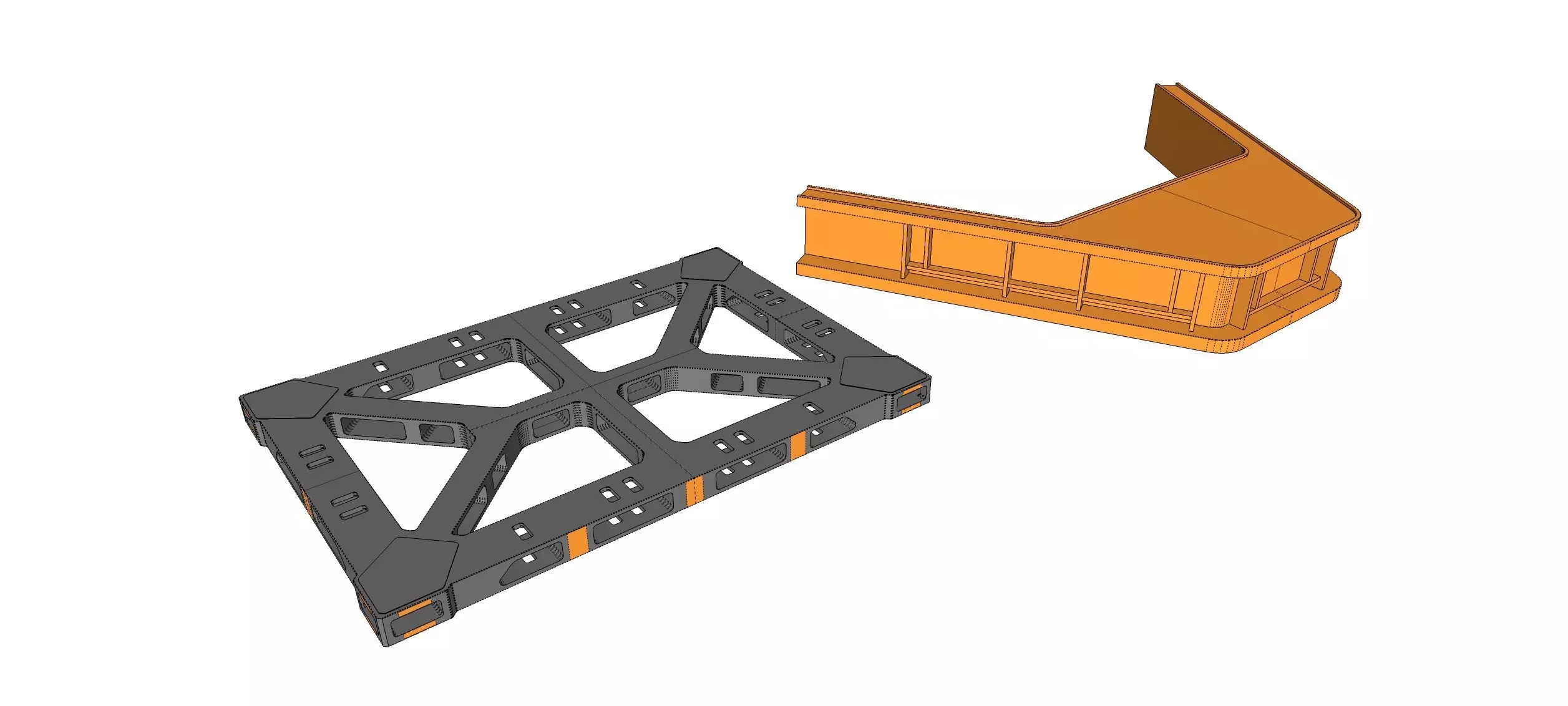 Sci-fi Architecture kitbash 57 3D model_28