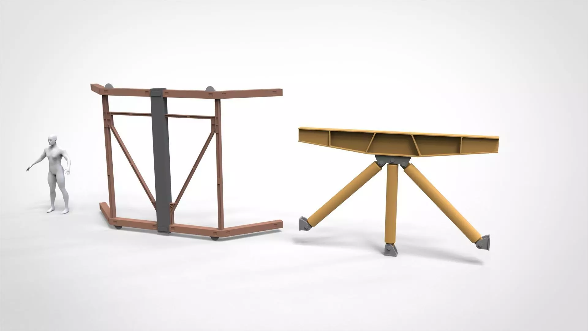 Sci-fi Architecture kitbash 57 3D model_7