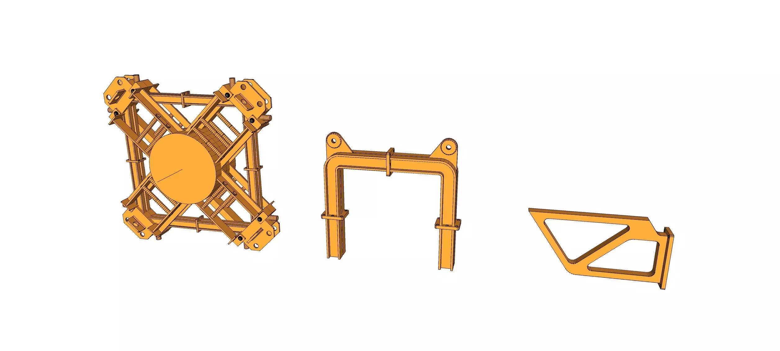 Sci-fi Architecture kitbash 57 3D model_26