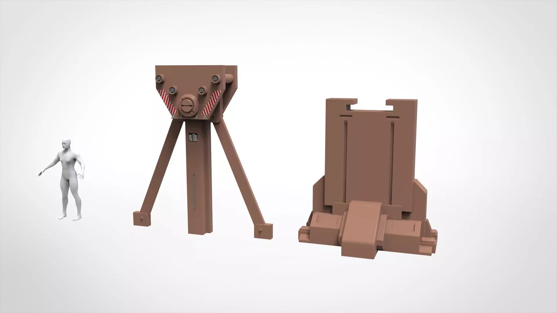 Sci-fi Architecture kitbash 57 3D model_8