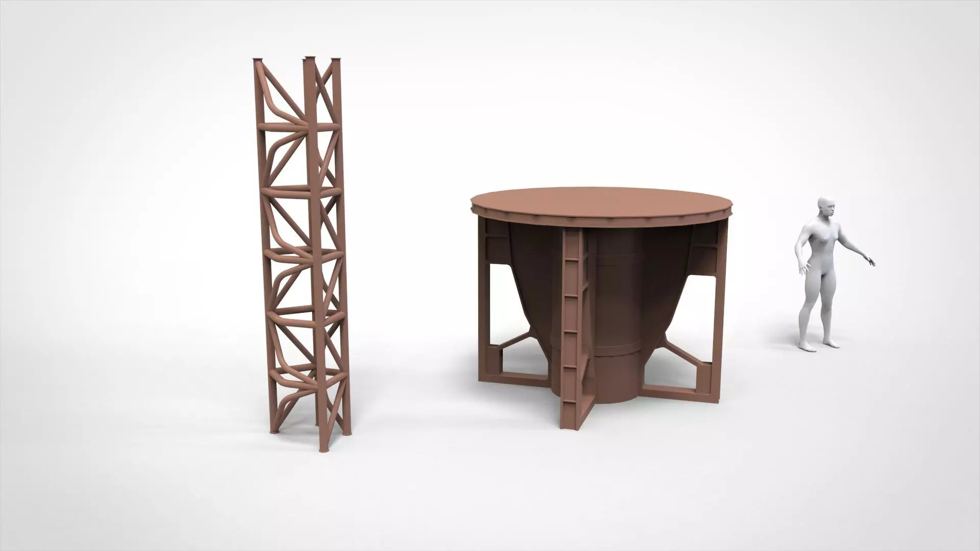 Sci-fi Architecture kitbash 57 3D model_15