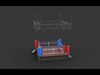 WWE Raw ring  3D model_2