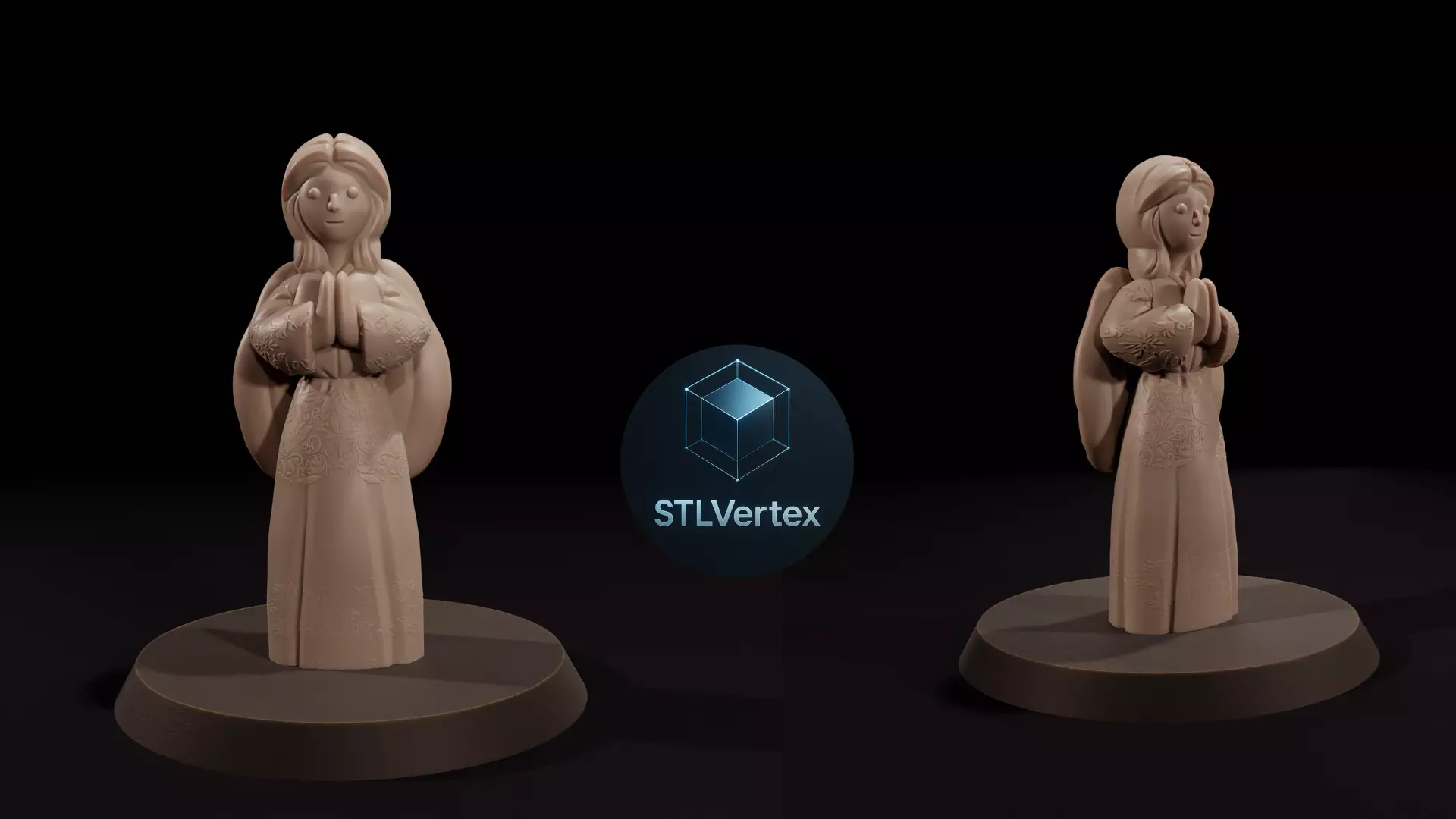 Angel 3D print model_4