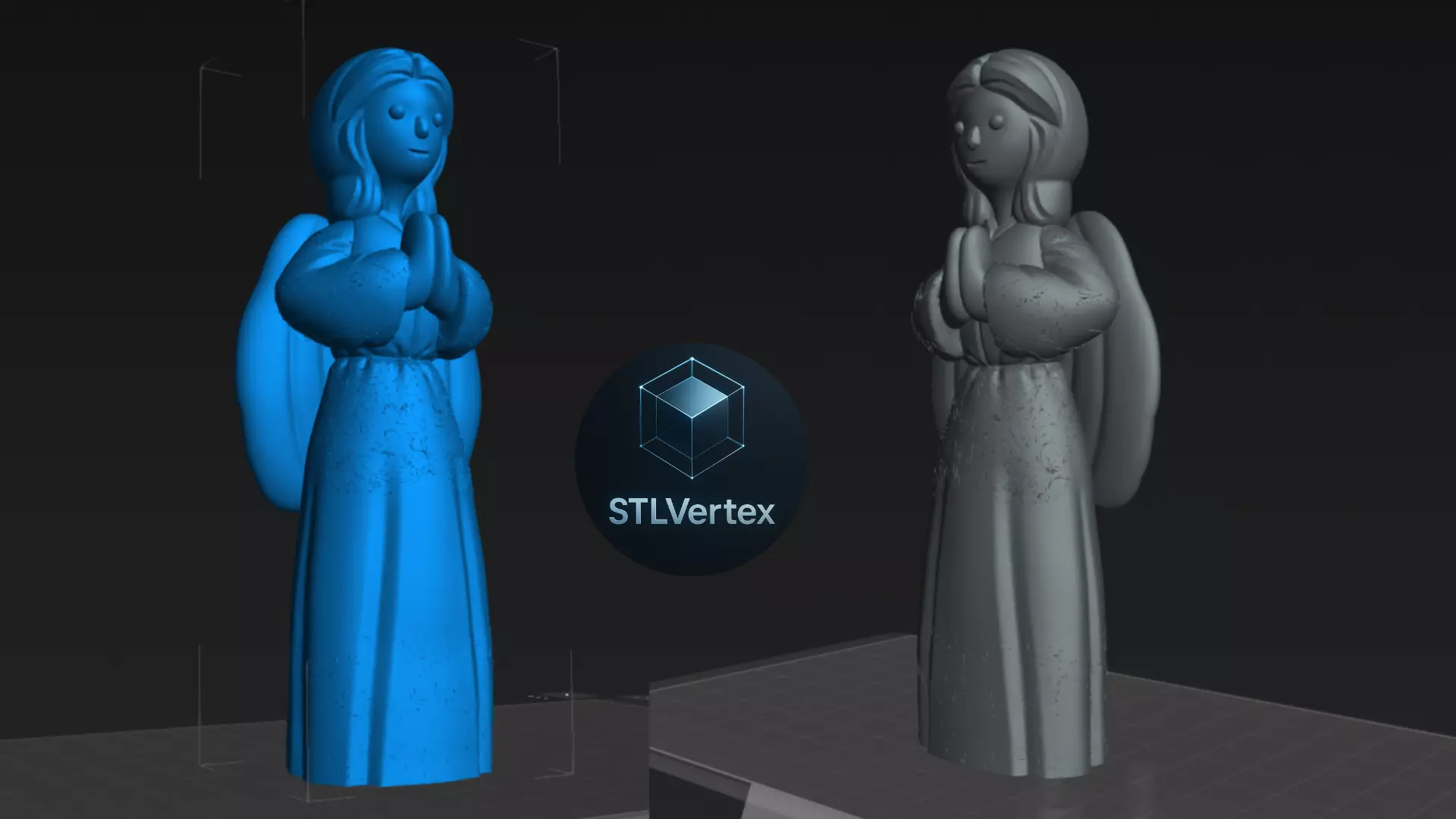 Angel 3D print model_5