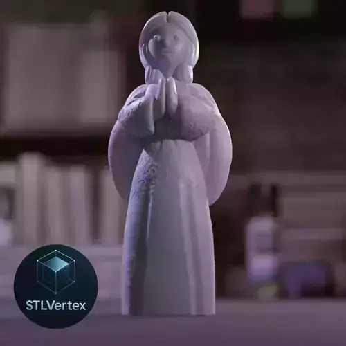 Angel 3D print model