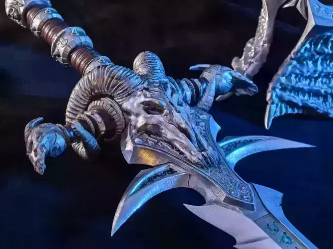 3D Printable Demonic Sword STL