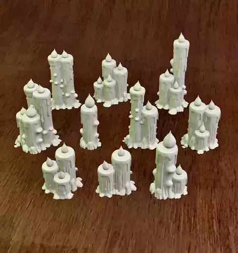 Basing Details Pack 5 - Candles