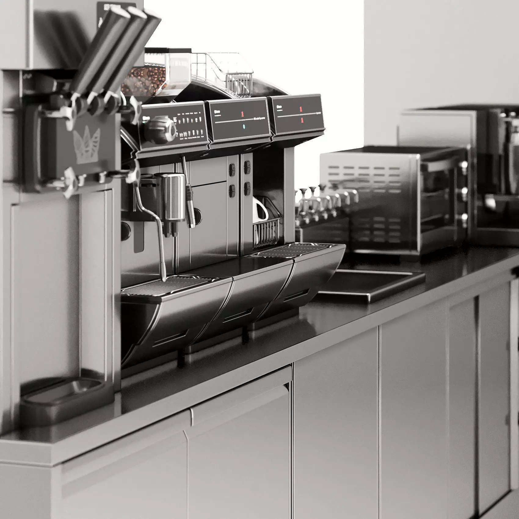 Equipment for cafes and restaurants  3D model_2