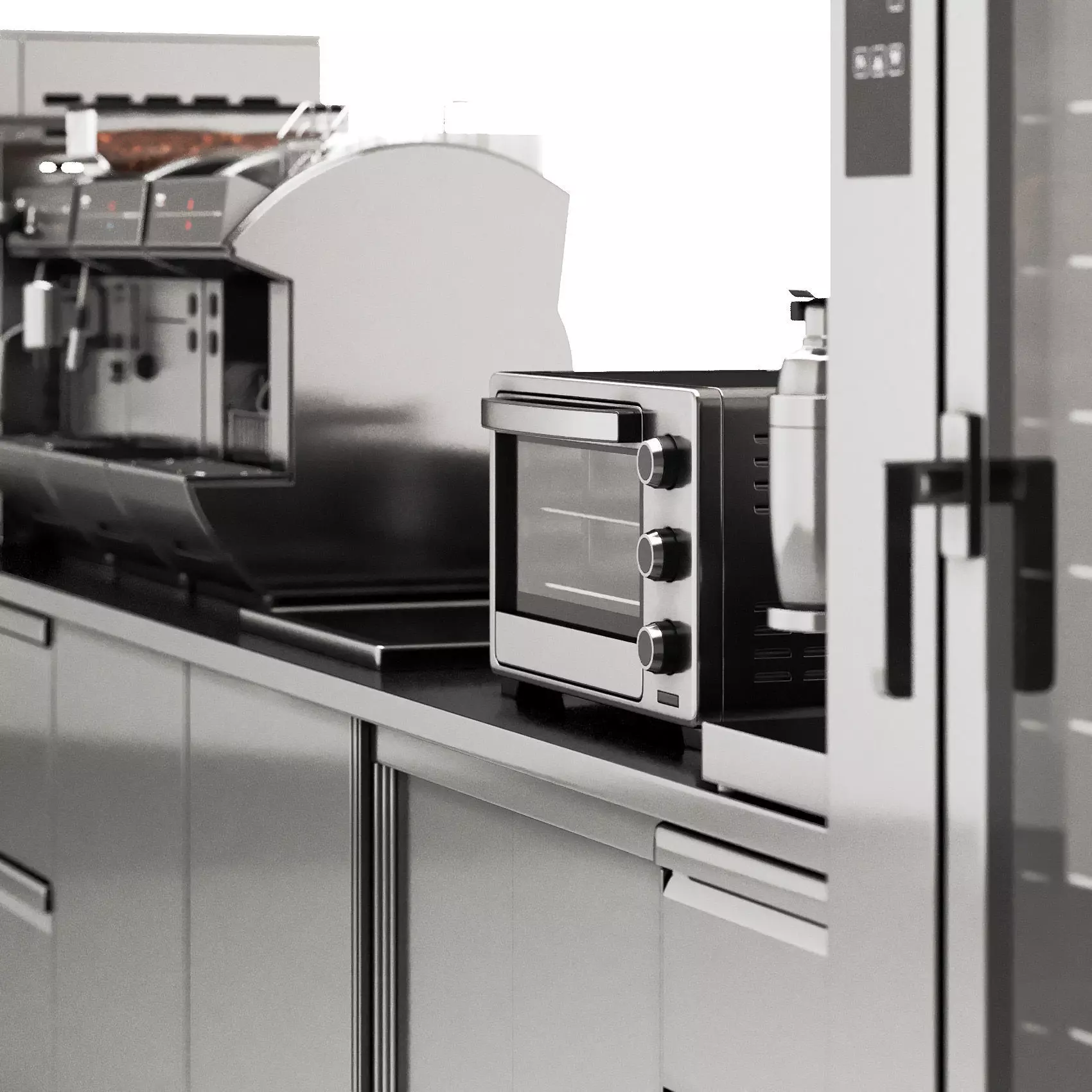 Equipment for cafes and restaurants  3D model_3