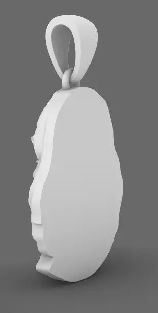 face benjamin Wisdom 3D print model_3