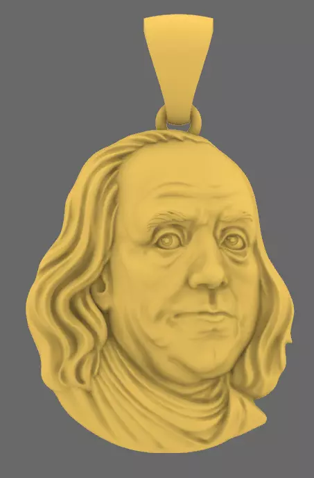 face benjamin Wisdom 3D print model_1