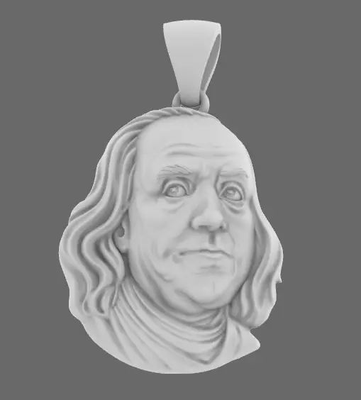 face benjamin Wisdom 3D print model_0