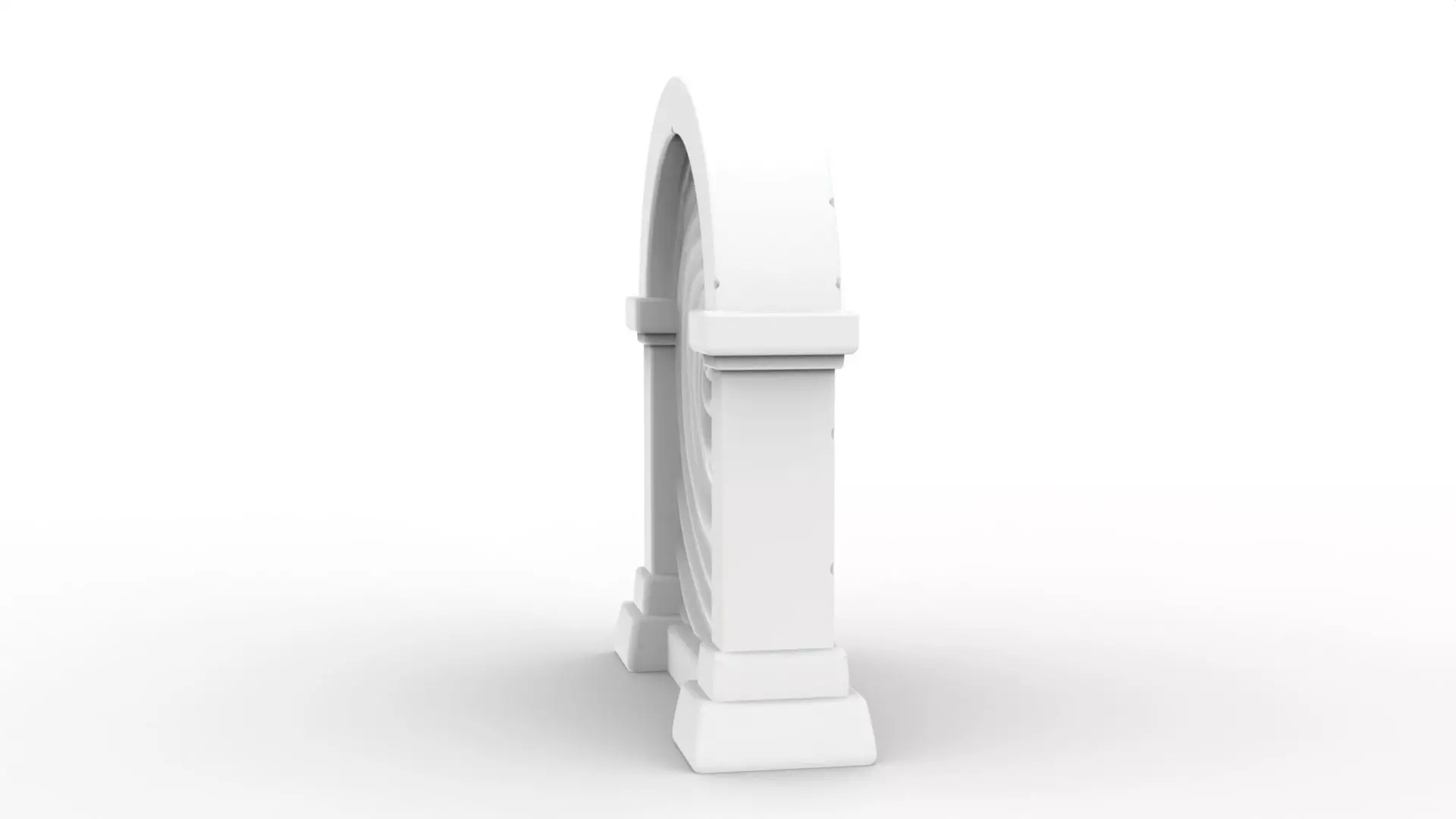 Stylized Portal 3D Printable 3D print model_6