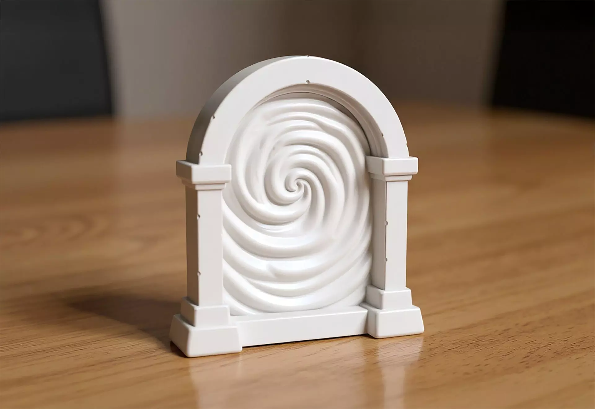 Stylized Portal 3D Printable 3D print model_0